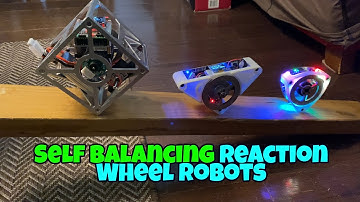 3 Open Source Self Balancing Robots with Reaction Wheel 🔶 Gadgetify