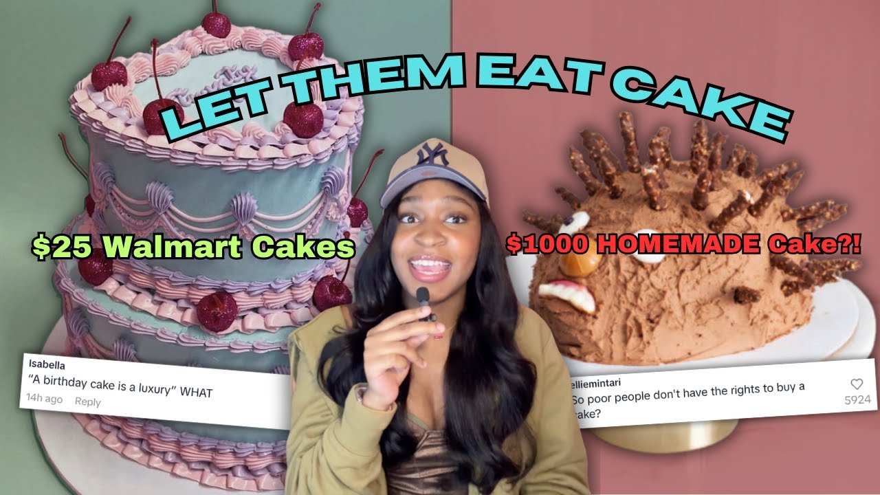 Why TIKTOK Bakers are UPSET with the $25 WALMART Cakes...