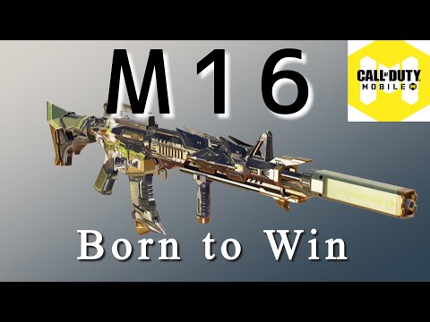 CODモバイル 『勝利するためだけに誕生した（らしい）バトルパスのM16がカッコイイ！』バトロワ　@KiT-