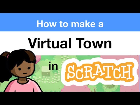 How to Make a Virtual Town in Scratch | RPG | Tutorial