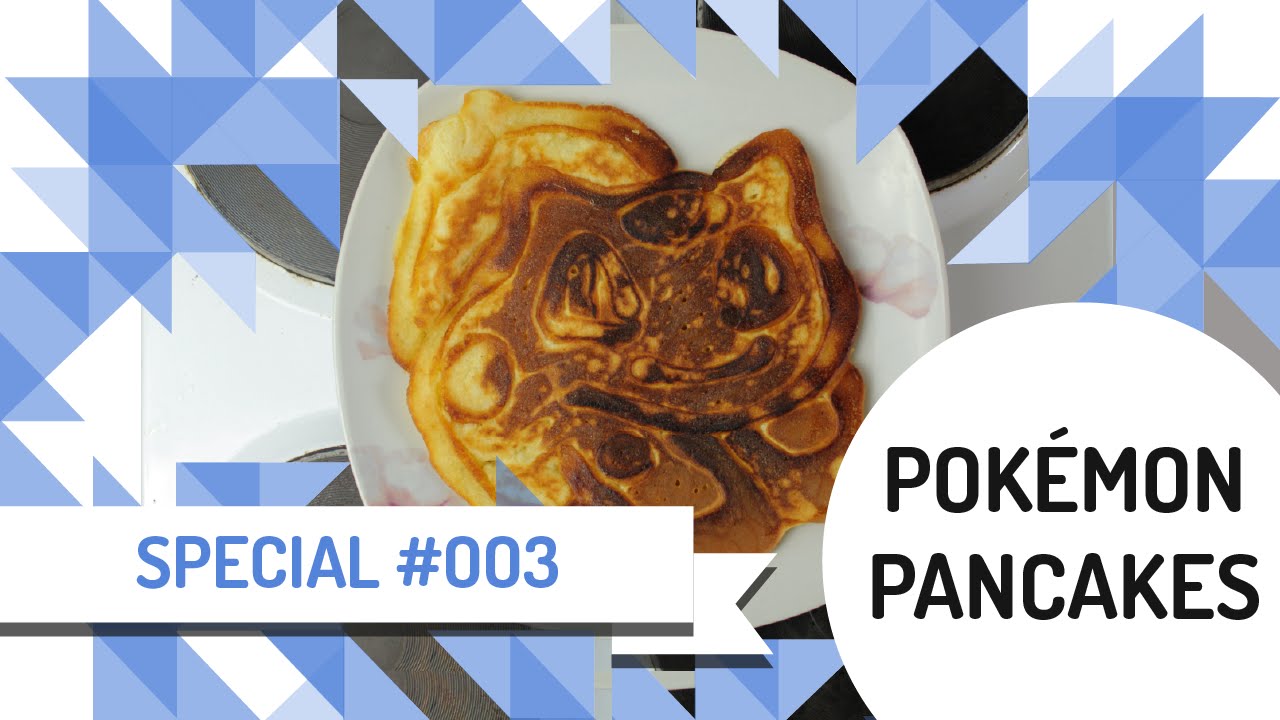 Pancake Art Pokémon Pancakes YouTube