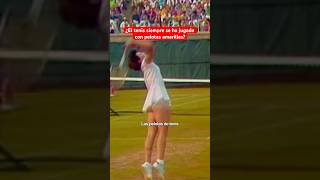 ¿POR QUÉ LAS PELOTAS DE TENIS SON AMARILLAS?: la razón del cambio que tardó décadas en llegar