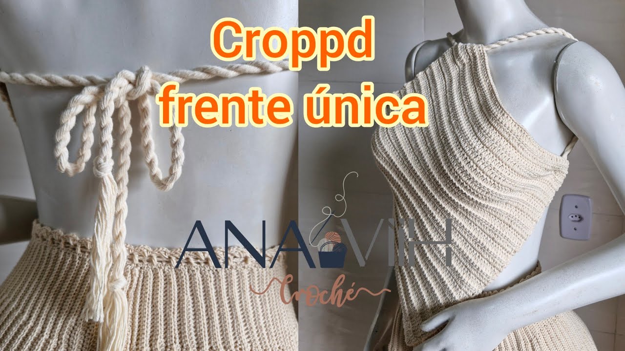 croppd crochê frente única