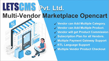 #14. Opencart Multivendor Seo Section, eCommerce Marketplace Module (Letscms Pvt. Ltd.)