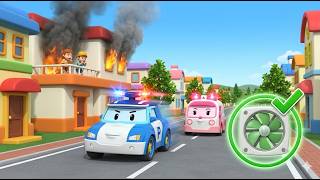 Kitchen Safety for Kids 🍳🚨 | Smoke Danger &amp; Clean Air Explained | Robocar Poli Rescue Team Cartoon