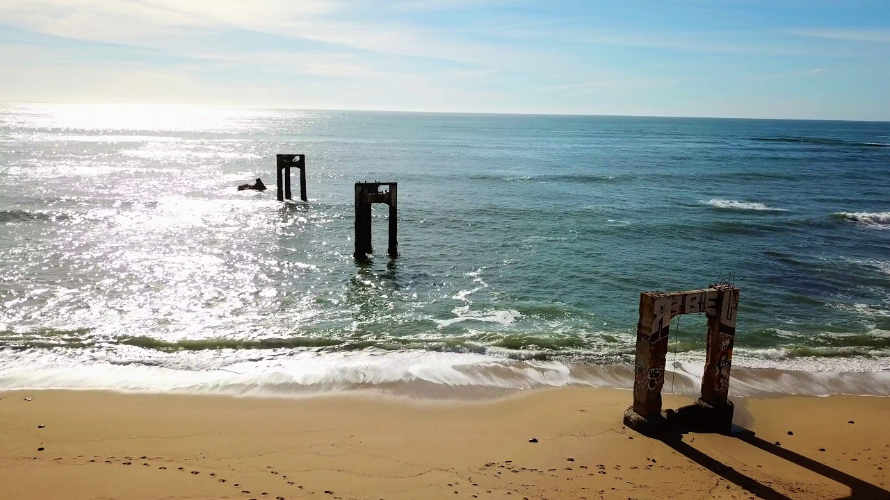 Davenport Pier, Davenport, California YouTube