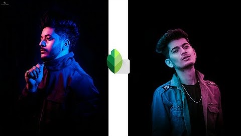 Dual Tone Effect Photo Editing // Snapseed & Lightroom New Photo Editing 2020 SHAKIL EDITING