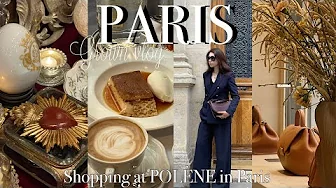 Paris Vlog"Shopping in Polene🤎"Visiting trendy shops 🇫🇷Peninsula Hotel |Patrick Roger|Paris Trip