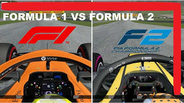FORMULA 1 VS FORMULA 2 Red Bull Ring Comparison - rFactor