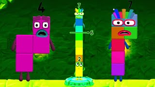 Numberblocks Learning Adventures #40 - Meet the Numberblocks 4 6 7 - Kids Learning Numberblocks