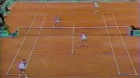 Men's doubles final French Open Roland Garros 1991
