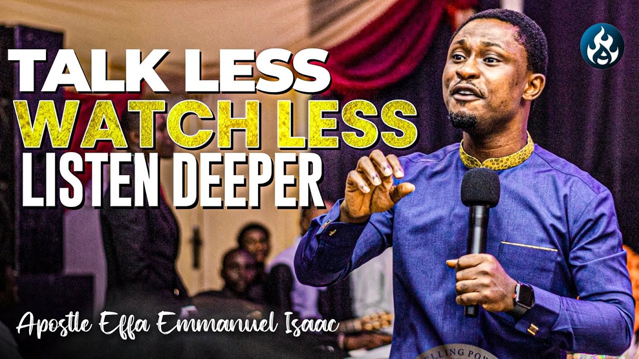 How what you say, hear and see daily can affect your destiny | Apostle ...