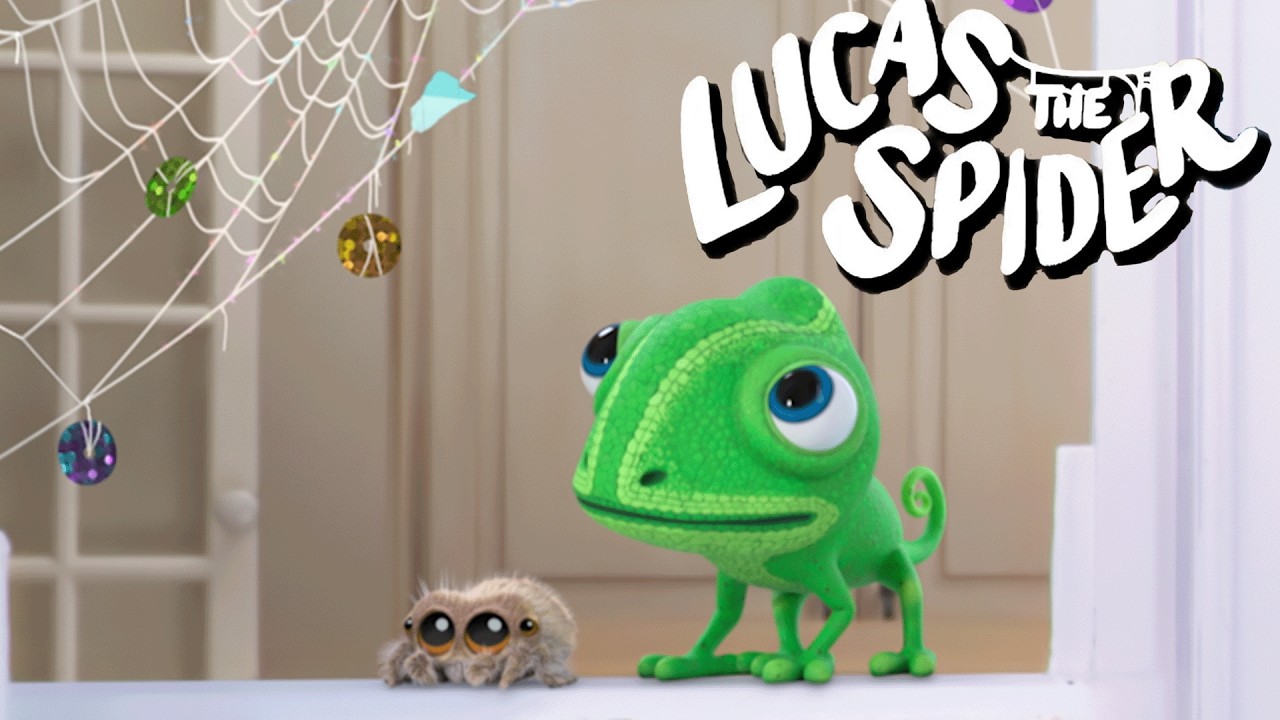 Lucas the Spider Tries to Spin Some Webs + More Cartoons for Kids - YouTube