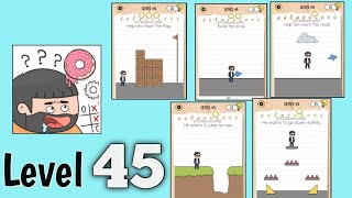 Brain Test 5 Level 45 Walkthrough Solution Gameplay