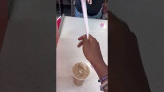 Went to try #IceSpice new Munchkin drink at #dunkindonuts #0913 🧋