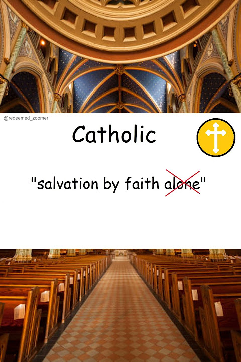 Catholics explained in one minute #theology #Christian #catholic