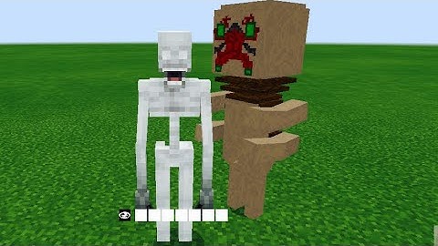 Minecraft: SCP-096-JS Vs. SCP-173-JS in Minecraft PE