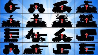 ALL SERIES : MONSTER TRUCK l PANZER TANK vs MEGA TANK  - Cartoons about tank/Nina tank cartoon