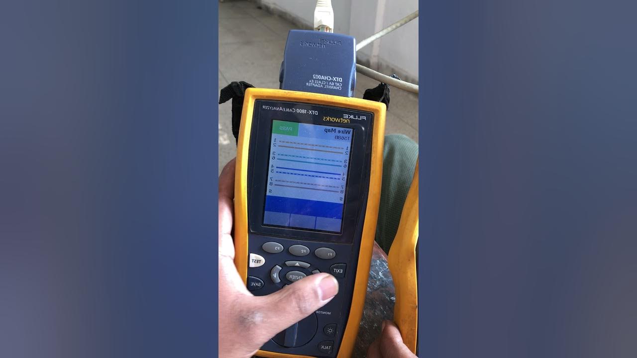 How to Test UTP Cat6 Cable With Fluke Meter How to Check Fluke Meter