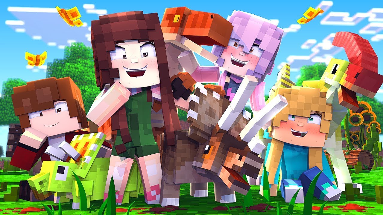 Minecraft Daycare Dimensions - DINOSAUR WORLD! (Minecraft Roleplay)