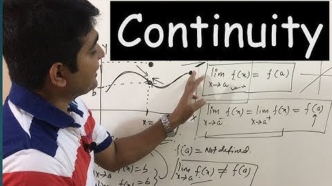 Continuity of function | Introduction and Concept in Hindi - 1