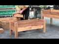 How To Build A Raised Garden Bed With Legs