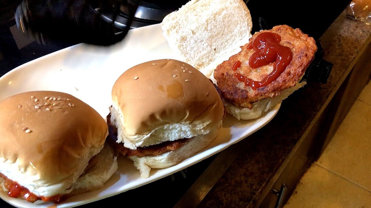 How to make Tuna Burger Patties for a Hamburger YouTube