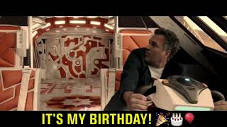 "It's My Birthday" 2017's 'Thor: Ragnarok' (Marvel Studios) clip #funny #itsmybirthday #marvel #hulk