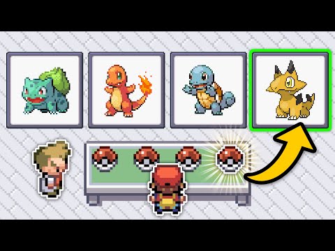 What if KANTO had a FOURTH starter Pokémon?