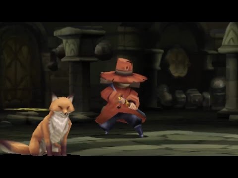 Bravely Default - Secret Optional Boss - Adventurer (And Faithful Fox Comrade)