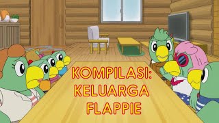 Kompilasi: Keluarga Flappie | Kartun Anak Bahasa Indonesia | Shimajiro Indonesia