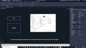 Text To Attribute for AutoCAD based products App Demo | AutoCAD