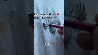 emo make-up #makeup #art #makeover #emo #rich
