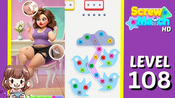 Screw Match Level 108 Solution Walkthrough