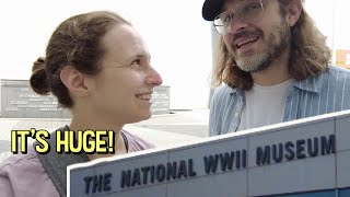 Visiting the NATIONAL WWII MUSEUM in NEW ORLEANS, LOUISIANA