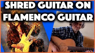 Topics of Top-Pickers#1 SHRED GUITAR concepts applied to FLAMENCO (tangos)