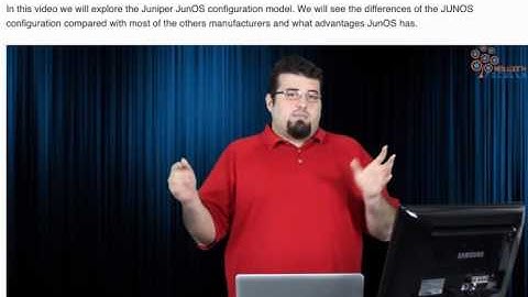 5 Juniper Junos Configuration Model