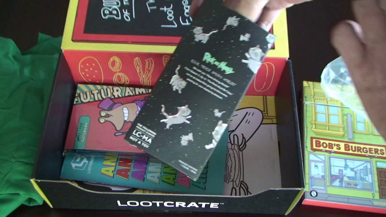 Outside the Box: July 2017 'Animation' Loot Crate