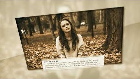 Autumn Promo Slideshow After Effects Template