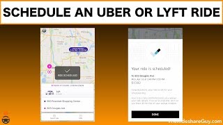 Did you know that can schedule rides in advance with uber and lyft?
this helpful feature is good for travelers (schedule 5 am airport ride
pickup!),...