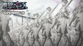 Attack on Titan OP 6 | 'My War' | HD 24 Fps