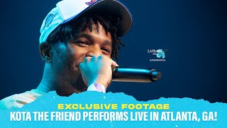 Kota The Friend Performs LIVE at Atlanta's Buckhead Theatre During His Flowers for My Friends Tour!