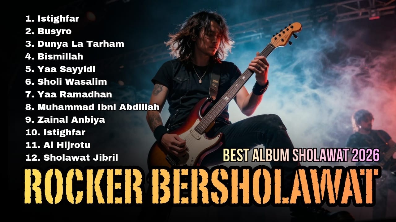 VIRAL 🔥 ROCKER BERSHOLAWAT | ALBUM  SHOLAWAT NABI VERSI ROCK  TERBARU 2026