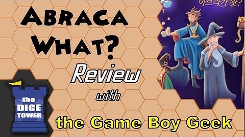 Abraca...what? Review   with the Game Boy Geek