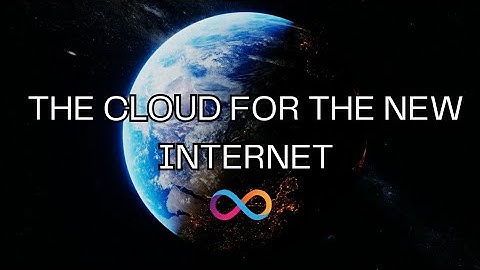 THE CLOUD FOR WEB3 - ICP