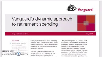 Examples of Dynamic Spending (Decumulation) in Retirement