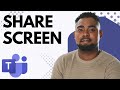 How to Start Screen Sharing in Microsoft Teams (Step-by-Step | 2026)