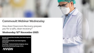 Commvault Webinar Wednesdays | How does Cleanroom Recovery prepare you for a safe, clean recovery?
