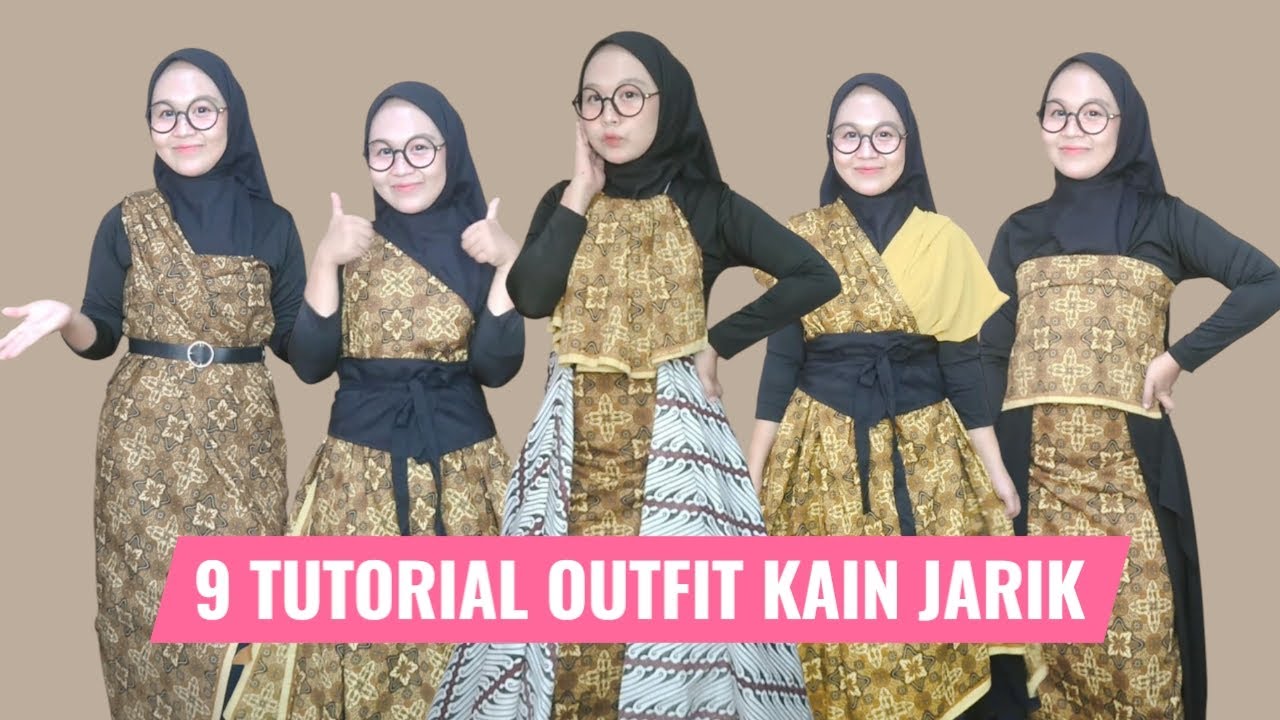 9 TUTORIAL OUTFIT KAIN JARIK BATIK UNTUK FASHION SHOW, KARNAVAL ATAU PENTAS TARI KREASI