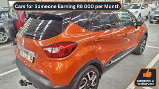 Cars for Someone Earning R8000 per Month | Vehicles for less than R2500pm at WeBuyCars